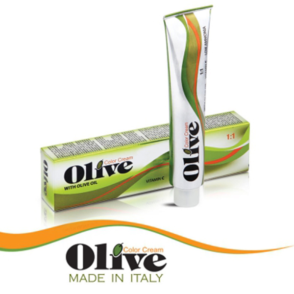 رنگ موی الیو سری طبیعی Olive