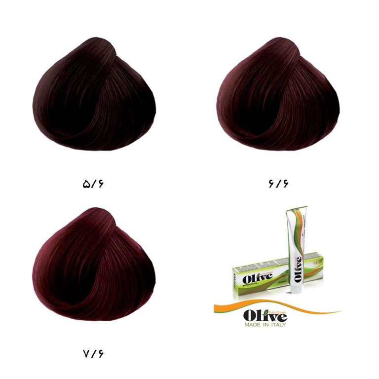 رنگ موی الیو سری ماهگونی Olive
