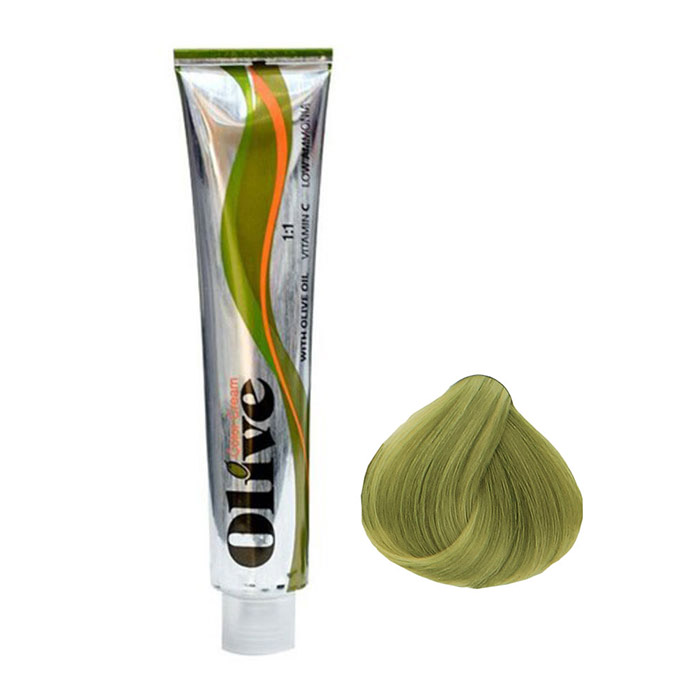 رنگ مو الیو شماره 10.3 سری زیتونی رنگ بلوند زیتونی فوق العاده روشن Olive