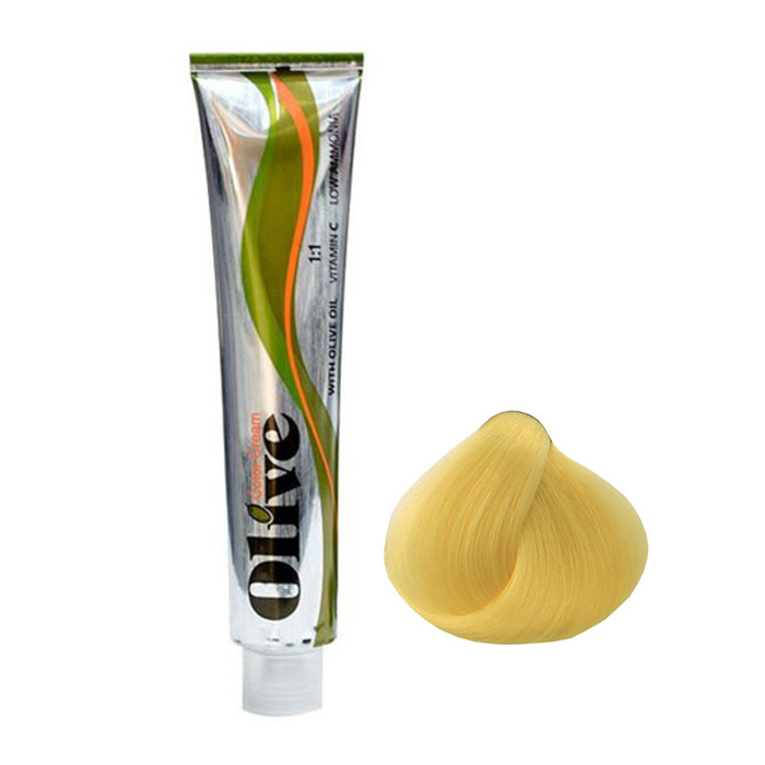 رنگ مو الیو (Olive) شماره 11، سری طبیعی، رنگ بلوند روشن پلاتینه