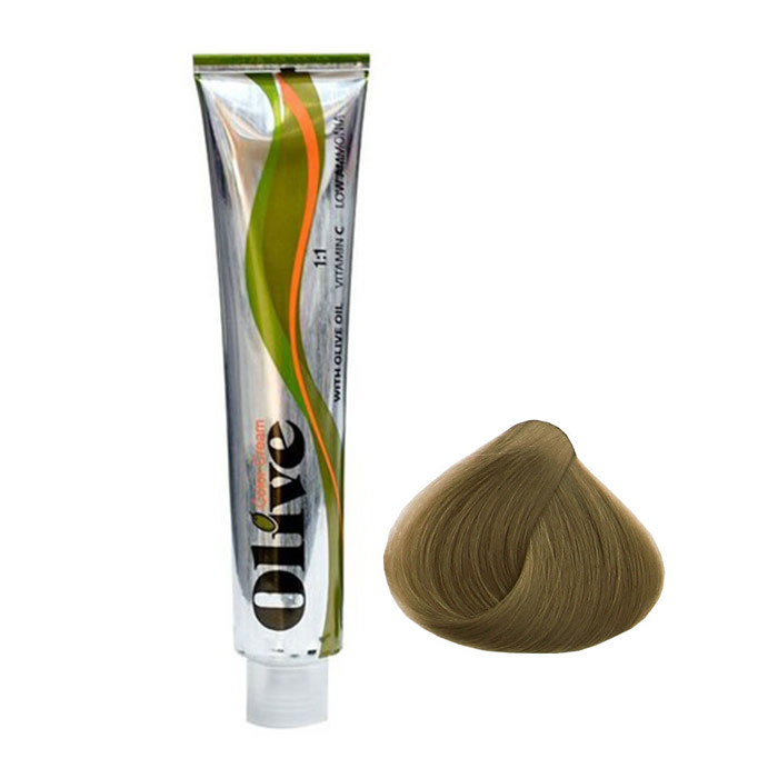 رنگ مو الیو شماره 8.1 بلوند دودی روشن Olive